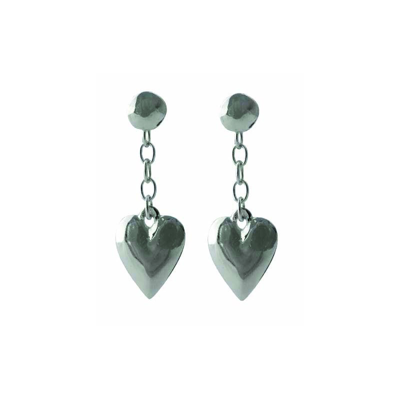 Heart-shaped Op Pendants