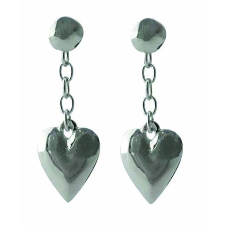 Heart-shaped Op Pendants