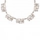 Toulhoat Fence necklace 5 elts