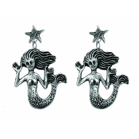 Op Pendants Mermaid Hair Flowing in the Wind