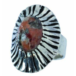 Pink Granite Ring (Open)