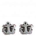 Anchor cufflink