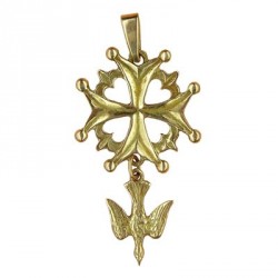 Medium-sized Huguenot cross