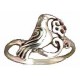 Bague oiseau debout