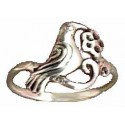 Bague oiseau debout