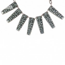 Toulhoat Spike necklace 7 elts