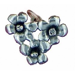 Pendentif Toulhoat printemps 3 fleurs