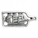 Toulhoat Sailing boat brooch