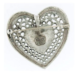 Royal Heart (Mixed Pendant and Brooch)