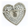 Royal Heart (Mixed Pendant and Brooch)