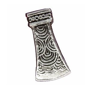 Toulhoat Axe brooch