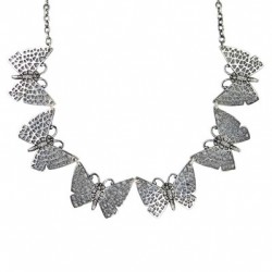 Collier Toulhoat papillons 6 elts