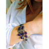 Brac. 9 Amethysts 17.5 cm