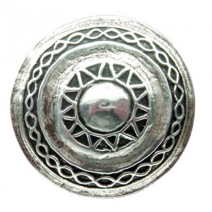 Toulhoat Round brooch