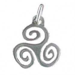 Toulhoat Thick triskel pendant