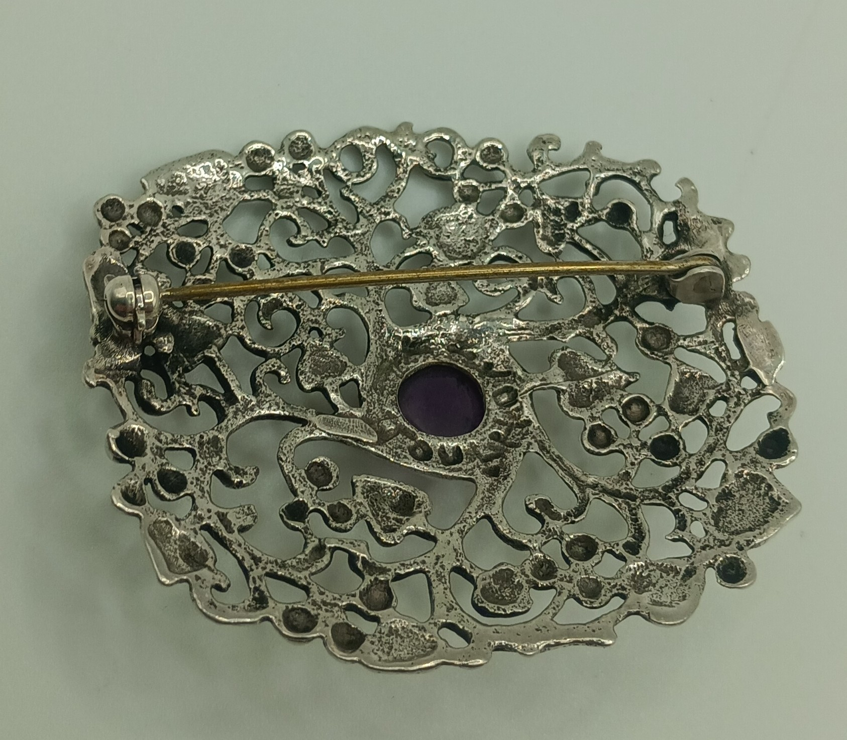 Pendentif Miroir En Argent Massif - Marque Toulhoat - Style Breton Et Celtique - Neuf Avec étiquettes - Bijou Ethnique