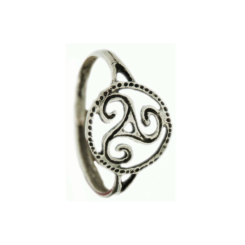 Bague Triskel Cerclé