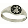 Mini Ermine Signet Ring