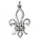 Toulhoat Openwork lily pendant