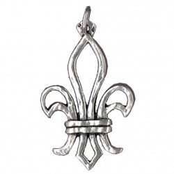 Pendentif Toulhoat lys ajouré