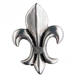 Toulhoat Lily flower brooch
