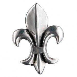 Broche Toulhoat fleur de lys