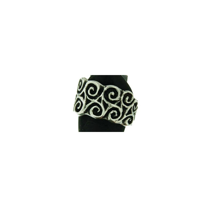 Triskelion Cylinder Ring (Open)