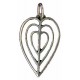 Toulhoat Openwork heart pendant