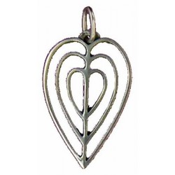 Toulhoat Openwork heart pendant