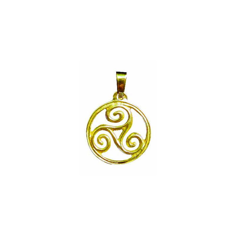 Pendentif Triskel Cerclé