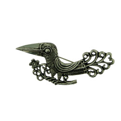 Broche Oiseau Grosbec Toulhoat