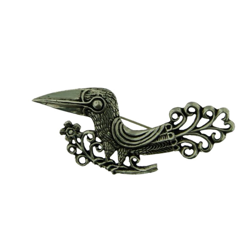 Broche Oiseau Grosbec Toulhoat