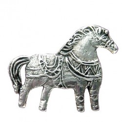 Toulhoat Poney brooch