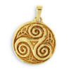 Pendentif Médaille Triskel Moyenne
