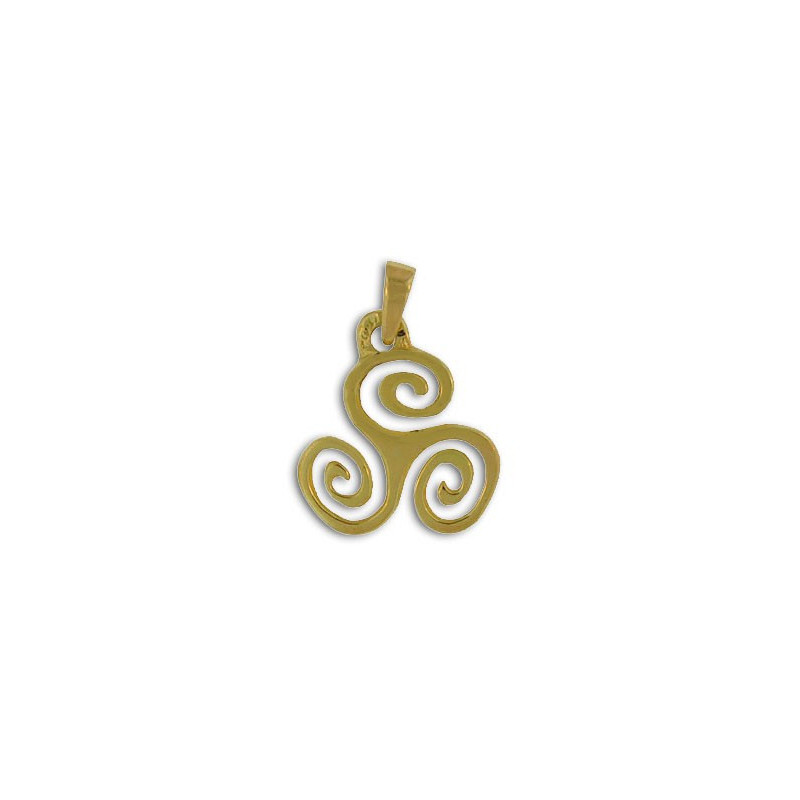 Thick Triskelion Pendant