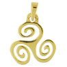 Thick Triskelion Pendant