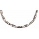 Toulhoat Baroque chain necklace 17 elts