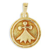 Ermine Pendant Round Medal