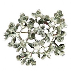 Toulhoat Pastille brooch (round)