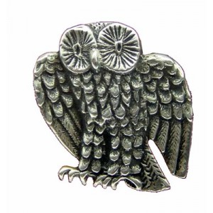 Broche Toulhoat petit hibou