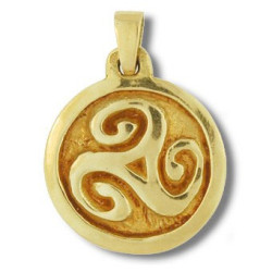 Pendentif Triskel Médaille