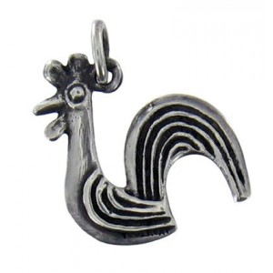 Toulhoat Rooster pendant charm