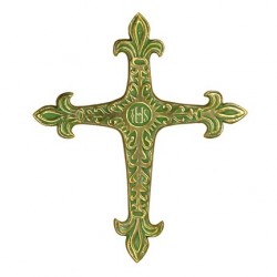 Toulhoat Rustic lily cross