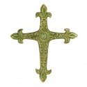 Toulhoat Rustic lily cross
