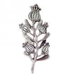 Toulhoat Thistle brooch