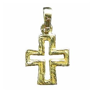 Small pierced cross