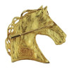 Large Horse Head Brooch