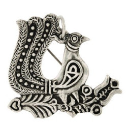 Bird of Paradise Brooch