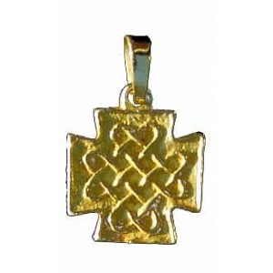 Knotwork square cross