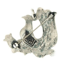 Bird of Paradise Brooch